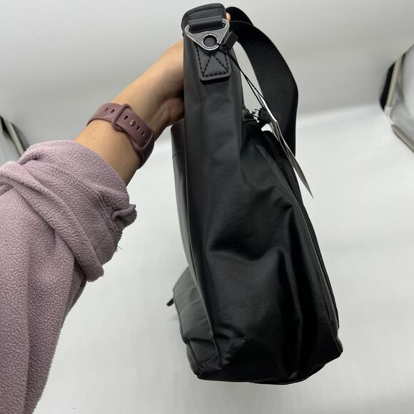 IHKWIP Cargo Catchall Tote with Two Crossbody Straps Metallic Black - Picture 13 of 16